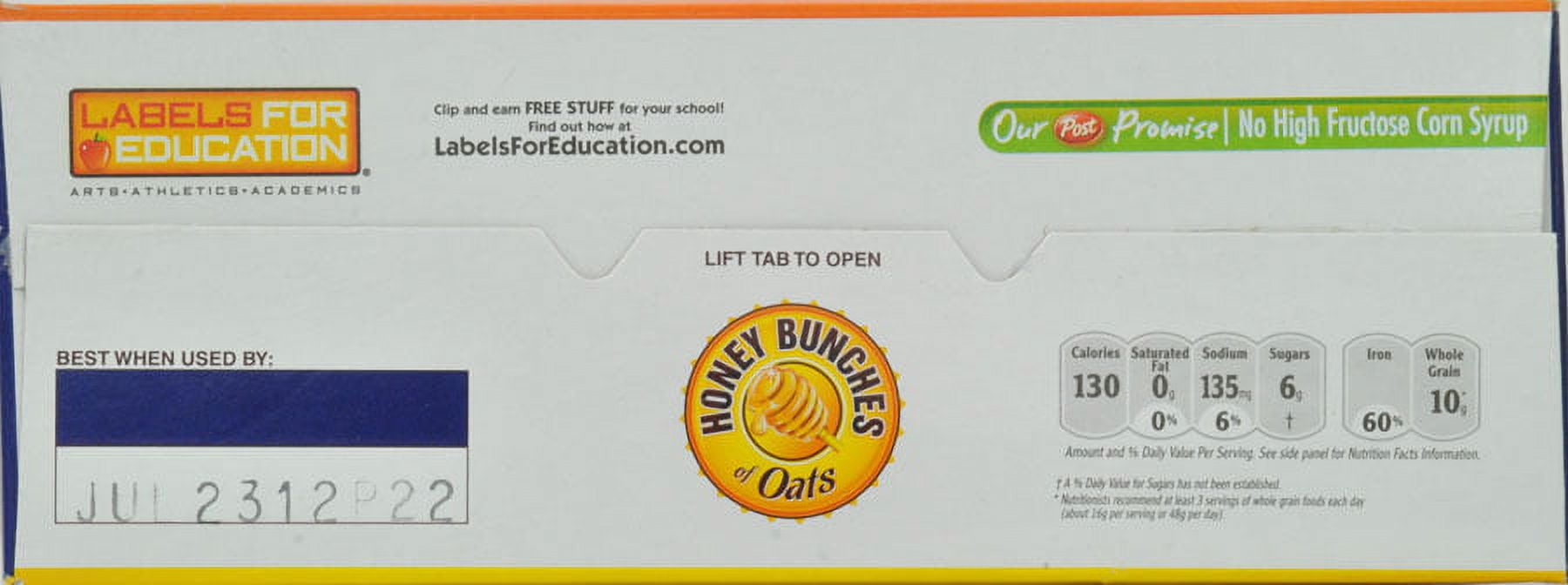 Honey Bunches Of Oat Post Hbo Almond