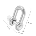 thumbnail image 2 of LITINKIMI Galvanized Anchor Shackle Made for Industrial Lifting with Durable Steel Construction, 2 of 6