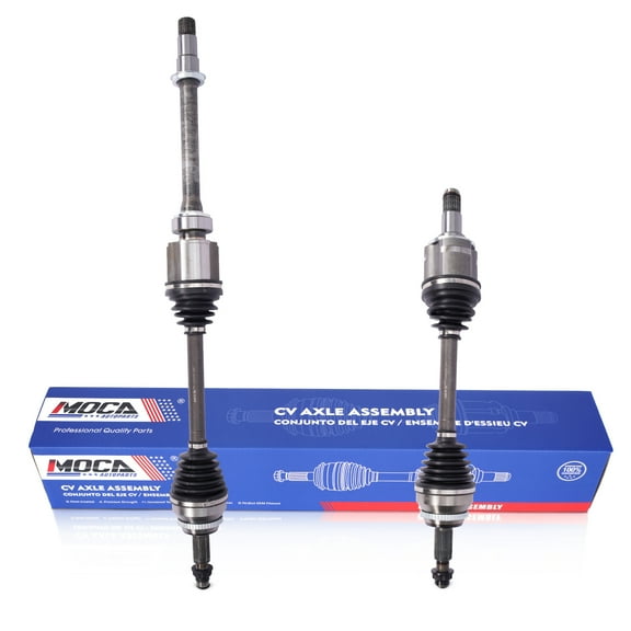 MOCA AUTOPARTS 2x Front Left & Right CV Axle Assembly Fit for 2007-2009 Lexus RX350 3.5L & 2004-2008 Toyota Solara 3.3L & 2004-2007 Toyota Highlander 3.3L