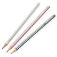 thumbnail image 2 of Faber-Castell Sparkle Graphite Pencils - Sparkle Rose Shadows/Dapple Grey/Coconut Milk - Pack of 3 (218485), 2 of 5
