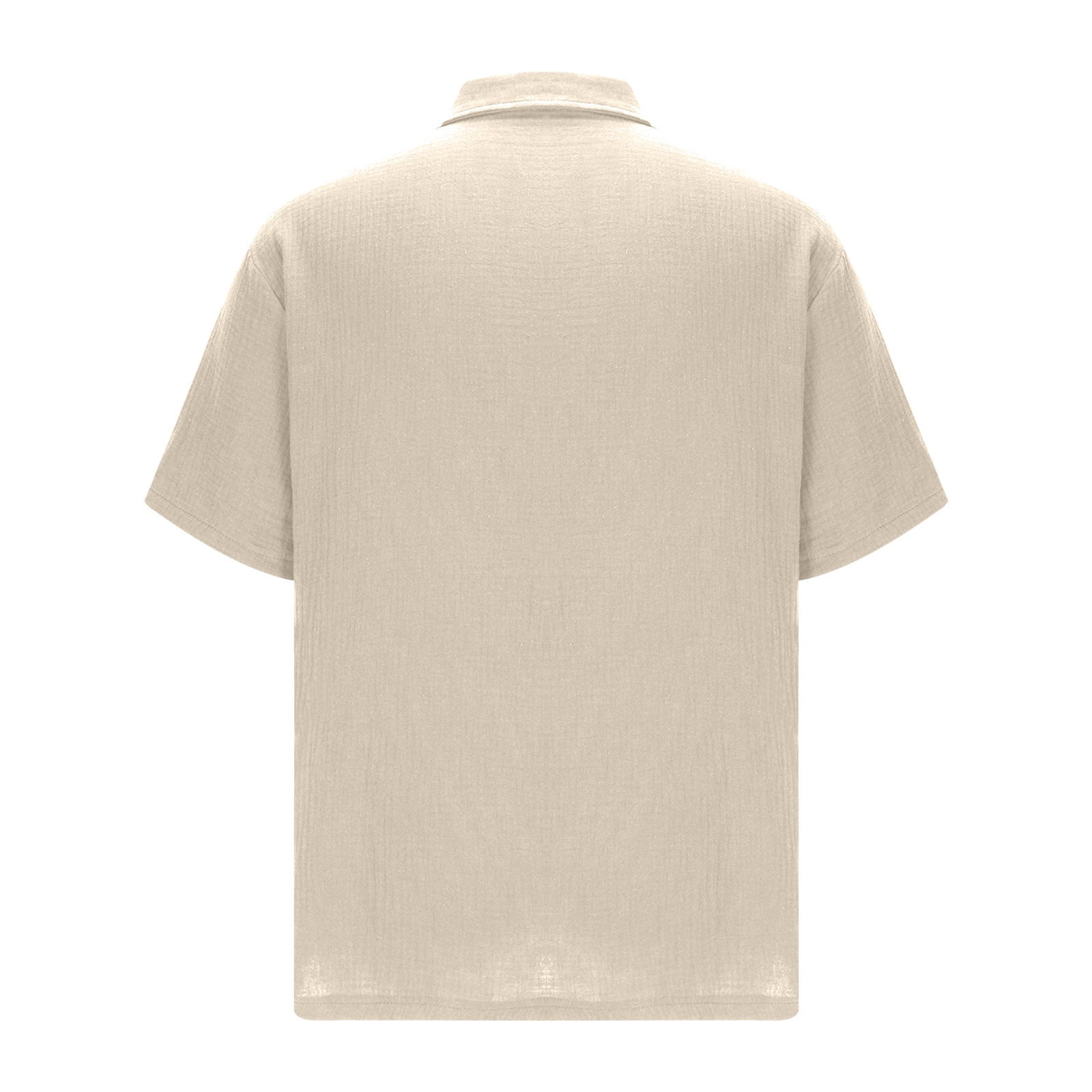 Xixinqiwan No Boundaries Mens Beach Linen Shirts Short Sleeve Button-Up Casual Summer T Shirt Vacation Wedding Tops