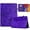 Purple, variant on Allytechgroup Kindle Paperwhite 4/3/2/1 Case 6" (10th/7th/6th/5th Generation), PU Leather Flip Case with Credit Card Slot Auto Sleep/Wake Kickstand Shockproof Full Body Ptotective, Blue