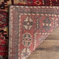 SAFAVIEH Vintage Hamadan Edin Traditional Area Rug, Red/Multi, 5'3" x 7