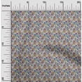 thumbnail image 2 of oneOone Polyester Spandex White Fabric Asian Paisley Diy Clothing Quilting Fabric Print Fabric By Yard 56 Inch Wide, 2 of 5