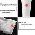 thumbnail image 5 of 3D Printed Calf Compression Sleeves, 360 Seamless Leg Sleeves for Running, Cycling & Sports, One Size, Tropical Jungle Print, 5 of 6