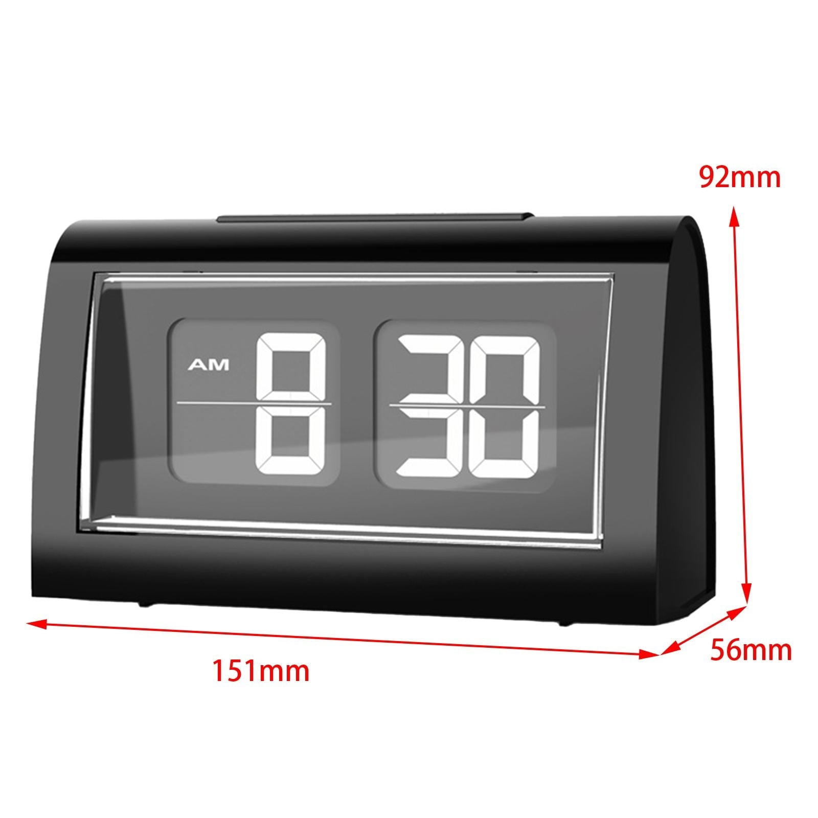 For Snooze Alarm Bedroom Clock Home Desk Auto Electric Clock Clock Flip Table Digital Clock Decor Large Desk Clock Display