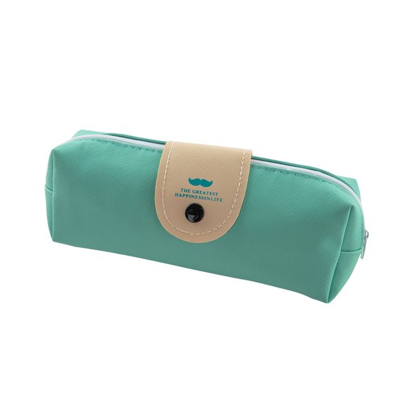 Vikakiooze Double Pencil Box, New Large Capacity Creative Handle Double Pencil Case Simp Stationery Bag