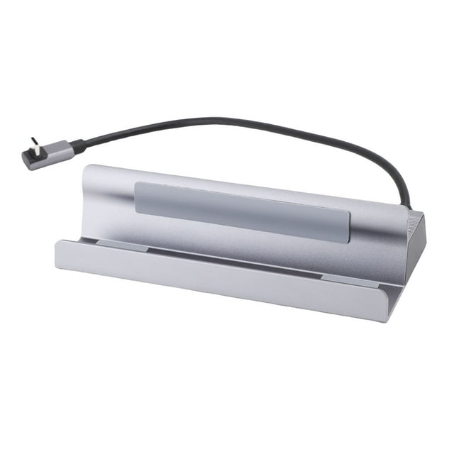 USB C Docking Station, USB Hub RJ45 1000Mbps 100W PD Charging HD Output 6 In 1 for PC