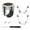 Brown, variant on ZPAQI Rotary Suicide Knob Car Steering Wheel Knob for Car SUV Power Handle Spinner