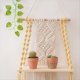 thumbnail image 2 of Estante Bohemio para Colgar en la Pared de Macramé para Dormitorio, Arte de Pared de Macramé con Cuerda Tejida Como DecoracióN de Estante de BañO Bohemio, 2 of 6