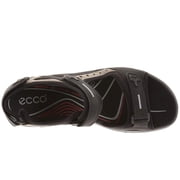 ECCO Sport Yucatan Sandal Black/ Mole/ Black