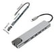 thumbnail image 5 of Doc Stat Type-c Doc Stat 8-in-1 To Hdmi/tf/sd Usb-c 4k, 5 of 5