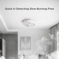 thumbnail image 2 of X-Sense Smoke Alarm , 10-Year Lithium Battery Life Fire Alarm with LED Indicator, 3-Pack, 2 of 9