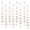 Pink, variant on 8-Piece Watercolor Pumpkin Sewing Hanging Garland – Paper Wall Ceiling Decor Streamer, Blue & Pink Fall Theme, for Thanksgiving, Boho & Party Backdrop