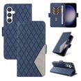 thumbnail image 1 of Compatible with Samsung Galaxy S23 FE 5G PU Leather Wallet Case with Card Holder Magnetic Closure Cover, 1 of 5