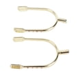 thumbnail image 1 of Espuelas estrechas de aleación de zinc y latón cromado para mujer (doradas), 1 of 14