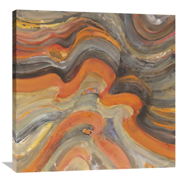 Global Gallery Albena Hristova 'Floating Lava' Canvas Wall Art