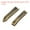 Bronze Tone, variant on 10 Sets Double Open Zipper Repair Latch Kits, #5 Insert Pins for Jacket Coat, Metallic Black