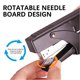 thumbnail image 3 of Compact Stapler Stapler 10 Sheets Capacity Portable Manual Desk Stapler for Office School, 3 of 5