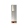 thumbnail image 3 of Adesso 3338-15 Hamptons Floor Lamp Smart Outlet Compatible, 65", Walnut, 3 of 4