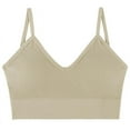 thumbnail image 4 of Sakmal Bralette Women's Bras Jelly Beige Smoothing Soft Cup Bras for Ladie L, 4 of 4