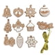 thumbnail image 1 of Toystoory 2 juegos de decoración colgante de árbol de Navidad, decoraciones artesanales para el hogar, adornos navideños adorables, diseño de escena, Kits de decoración para fiestas Toystoory HA070044-01, 1 of 1