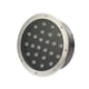 thumbnail image 2 of Lámpara de pie LED para exterior empotrada redonda de acero inoxidable luz blanca cálida impermeable 36W lámpara subterránea, 2 of 2