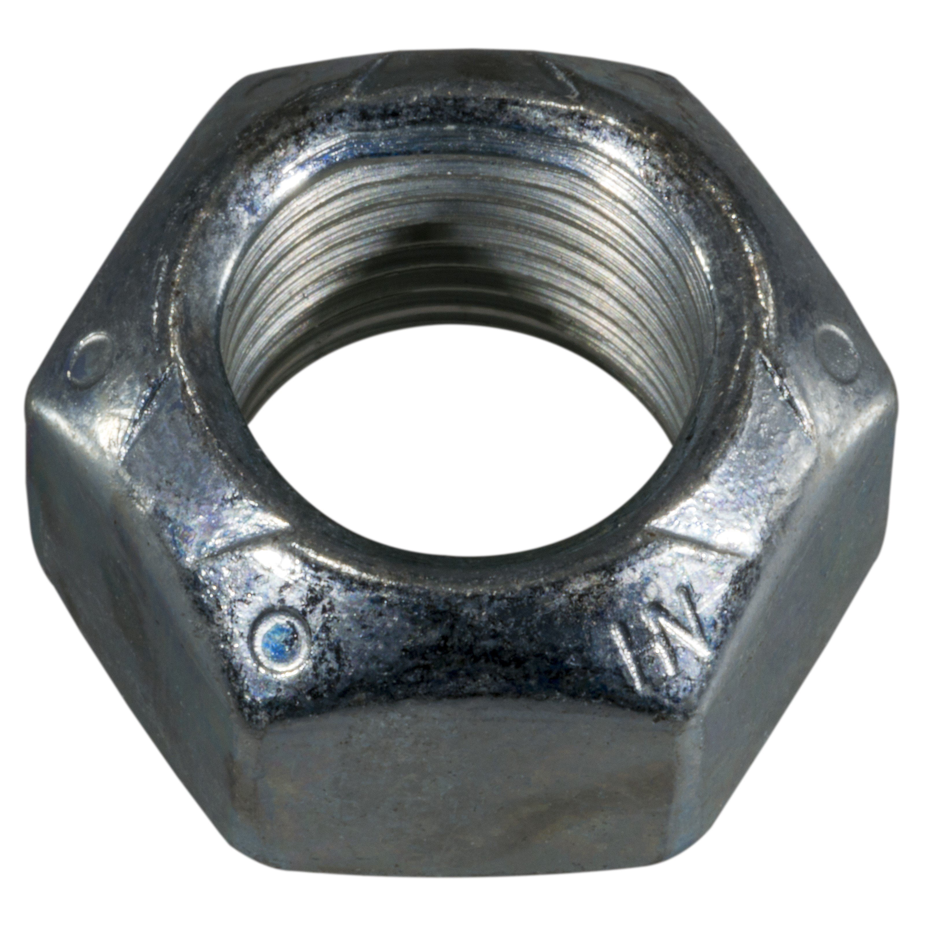 5Pcs 5/8-18" Hex Nut Fine Thread Zinc Plated Steel 