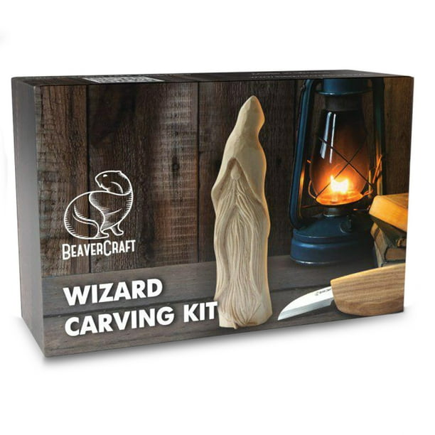 BeaverCraft Whittling Kit for Beginners, Wood Carving Kit for Beginners