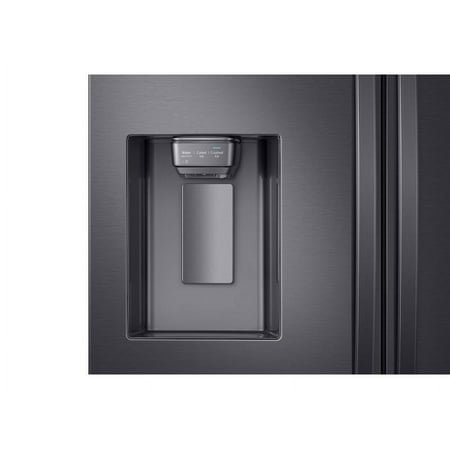 Samsung - 28 Cu. Ft. French Door Fingerprint Resistant Refrigerator with CoolSelect Pantry - Black stainless steel