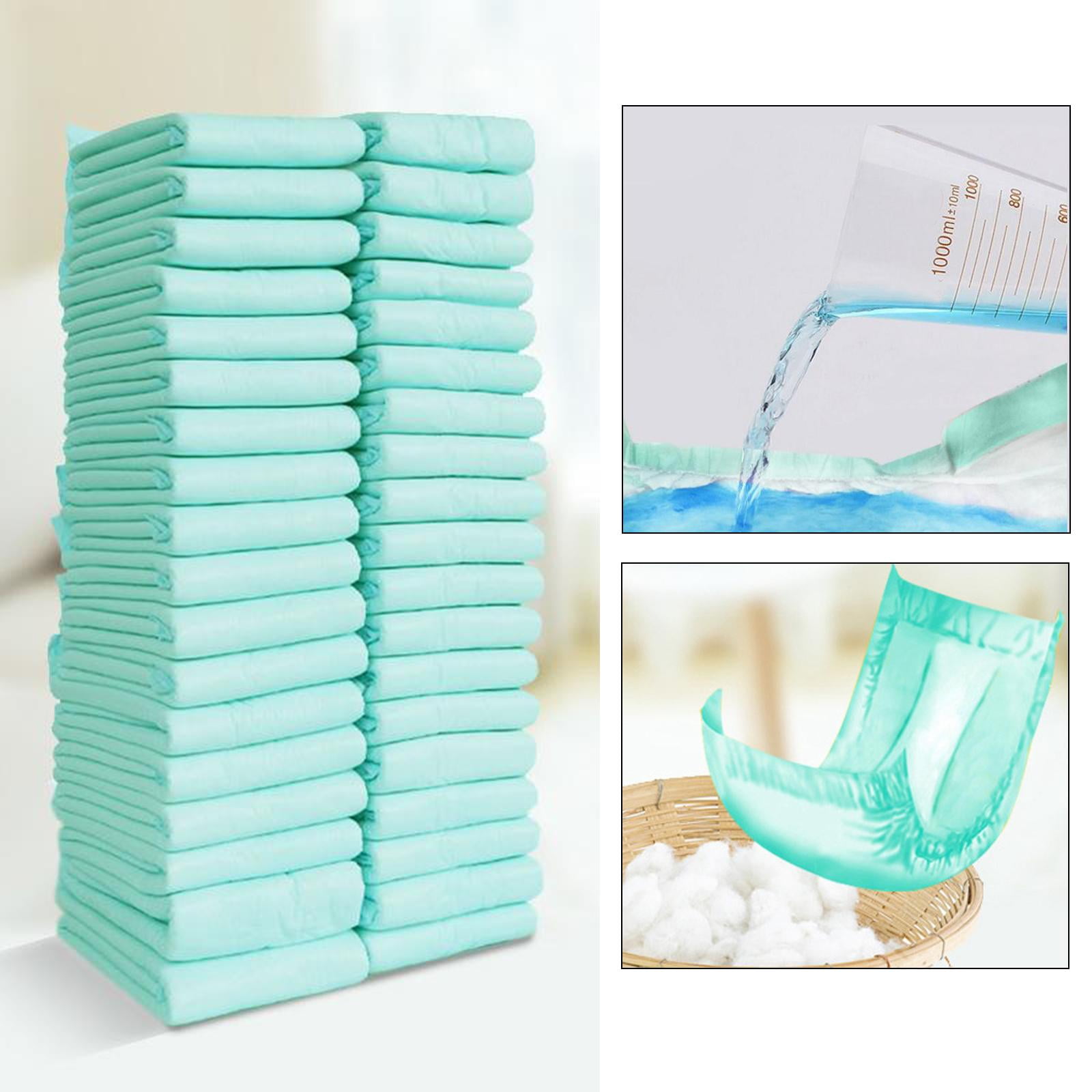 36pcs Adults Incontinence Mats Pad Mat Diapers Incontinence Diaper Changing Mat