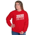 thumbnail image 3 of Goal Digger Overachiever Funny Unisex Plus Size Sweatshirt Brisco Brands 3X, 3 of 6