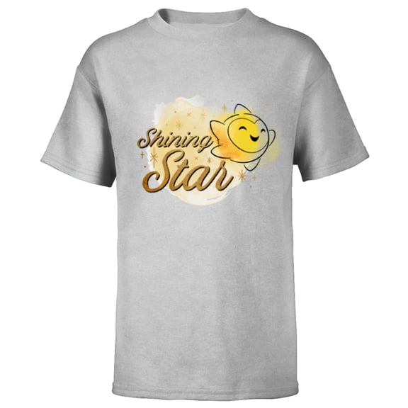 Disney Wish Star “Shining Star” - Short Sleeve T-Shirt for Kids - Customized-Athletic Heather