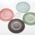 thumbnail image 5 of Tapón para el cabello de silicona, cubierta de drenaje para ducha, juego fácil de instalar y limpiar, bañera y cocina para baño, 5 of 5