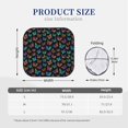 thumbnail image 3 of Easygdp Papillons Multicolores pour 2 Pcs Pare-Soleil Pliable pour Pare-Brise avant de Voiture, SUV, Camion-Moyen, 3 of 6