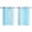 LightBLue, variant on Curtains 63 Inch Length 2 Panels, Cream White Stripe Grommets Window Treatment Curtain, Modern Rustic Vertical Striped Thermal Curtains Drapes for Living Room/Bathroom