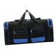 thumbnail image 5 of Bolsa de gimnasio para mujer, bolsa de viaje, bolsa de lona, ​​gran capacidad, ligera, para guardar equipaje con correa, bolso de mano portátil, bolso negro azul, 5 of 8