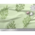thumbnail image 2 of Soimoi Poly Georgette Fabric Leaves & Floral Block Decor Fabric Printed Yard 42 Inch Wide, 2 of 3