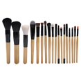 thumbnail image 2 of Juego de brochas de maquillaje para pelo de animales, 18 Uds., sombra de ojos, base, pincel de labios, Kit de herramientas de maquillaje, 2 of 8