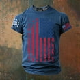 thumbnail image 2 of CONZONE 250Th Anniversary Usa Mens T-Shirts Short Sleeve 4Th Of July T Shirts for Men Casual Crew Neck Patriotic Usa Flag Graphic Lightweight Tees Soft Cozy Athletic Tops, 2 of 4