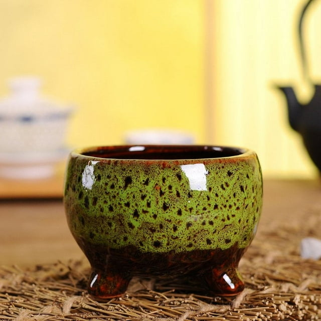 Succulent Pot Ceramic Succulent Plant Flower Pot Container Planter Bonsai Pots for Home Decorations