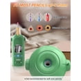 thumbnail image 3 of Electric Pencil Sharpener, Fully Automatic Pencil Sharpener for Classroom, Robot Sharpeners for 7-11.5mm No.2/Jumbo/Colored Pencils, Auto in & Out, Rechargeable & Cordess, Hands-Free, PSX5,Green, 3 of 12