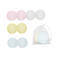 thumbnail image 4 of WHAMVOX 8 Pcs Face Wash Pads Cotton Assorted Color for Nursing, 4 of 8