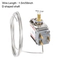 thumbnail image 2 of Unique Bargains Refrigerator Thermostat Cord Freezer Refrigeration Temperature Controller 3P 6A, 2 of 5