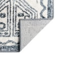 thumbnail image 4 of 8' x 10' Blue and Ivory Border Rectangular Area Throw Rug, 4 of 5