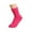 Hot Pink, variant on Outfmvch Fuzzy Socks,Cloud Socks Slipper Socks 2 Pairs Plush Socks Winter Thickened Floor Sleeping Plush Socks Bearpaw Socks Fluffy Socks Beige One Size