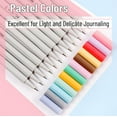 thumbnail image 2 of Mr. Pen- Fineliner Pastel Pens, 12 Pack, Pastel Colors, Bible Pens, No Bleed Fine Point Pen, 2 of 6