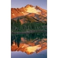 thumbnail image 2 of Audit, Lisa 22x32 Gold Ornate Wood Framed with Double Matting Museum Art Print Titled - Mount Jefferson Panel II, 2 of 4