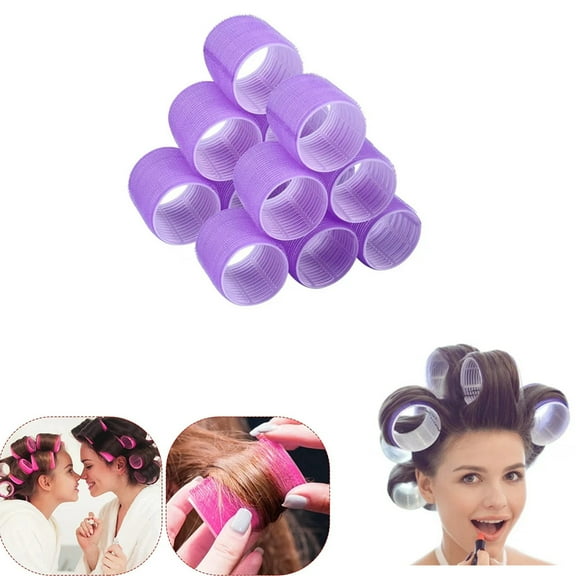 Tutuviw 12Pcs Self Grip Hair Roller, Jumbo Hair Rollers Curlers，Hair Curlers Rollers,Hair Roller Salon Hairdressing Curlers,Hair Curlers for Long Medium Short Hair,DIY Hair Styles