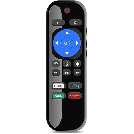 Replacement Remote Control fit for All Insignia Roku Smart TV: NS-55DR620NA18 NS-65DR620NA18 NS-50DR620CA18 NS-55DR620CA18 NS-39DR510NA17 NS24ER310NA17 ( NS-RCRUS-17 )